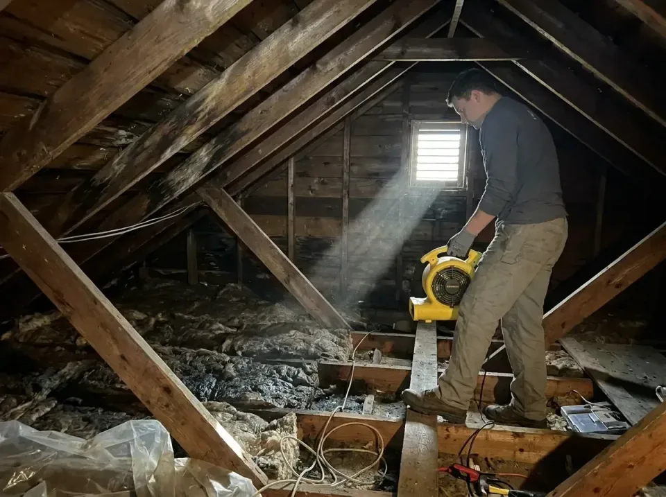 attic-water-damage-drying-proc-007 — frequently asked questions, Emergency Water Extraction & 24/7 Flood Response in Timberl…